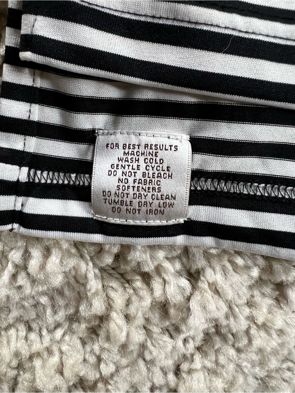 Peter Millar Summer Comfort Black and White Striped Polo XL - Picture 5 of 7
